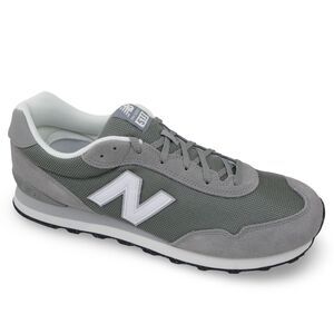 New Balance Men's US 15 Gray White 515 V3 Classic Running Sneakers NWOB